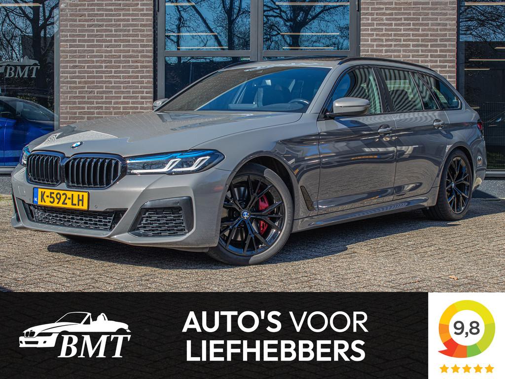 BMW 5 Serie 530i G31 Touring M Sport / Laser / Pano / Trekha, Auto's, Automaat, Achterwielaandrijving, Gebruikt, 4 cilinders