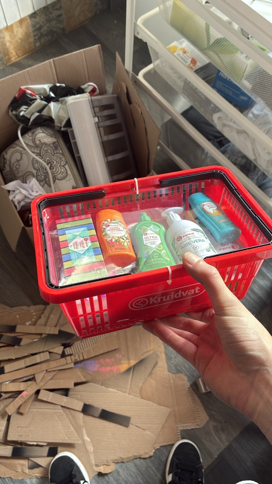 Mini kruidvat mandje, Ophalen, Nieuw, Jongen of Meisje