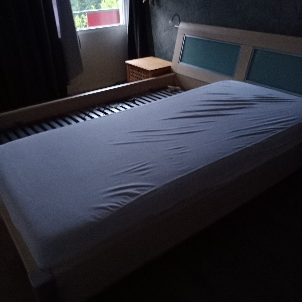 2 persoonsbed 180x200, Huis en Inrichting, Ophalen, Gebruikt, Tweepersoons, 180 cm