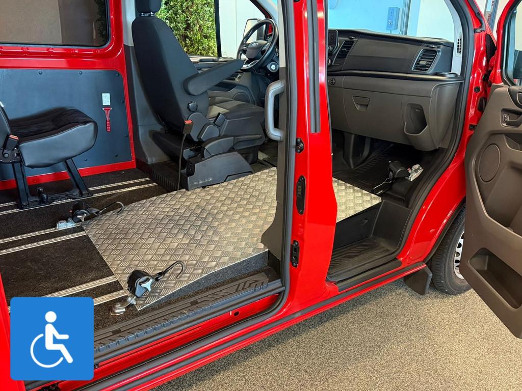 Ford Transit Custom L1H1 Rolstoelbus rolstoel (airco) rolsto, 12 maanden, Stof, Euro 6, 4 cilinders