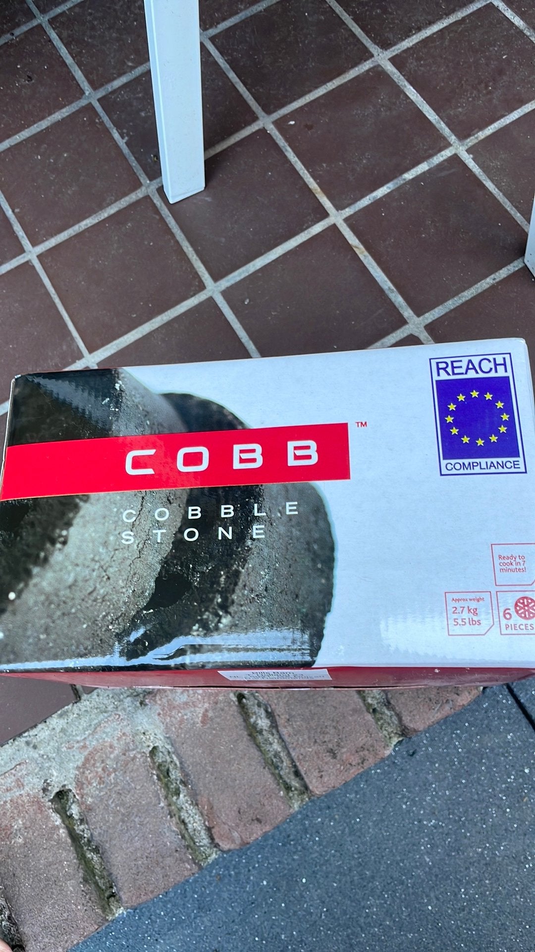Cobb stone dichte verpakking, Ophalen