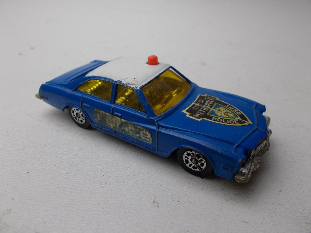 1978 Corgi Juniors No. 17 SUPERMAN METROPOLIS POLICE (-B-)