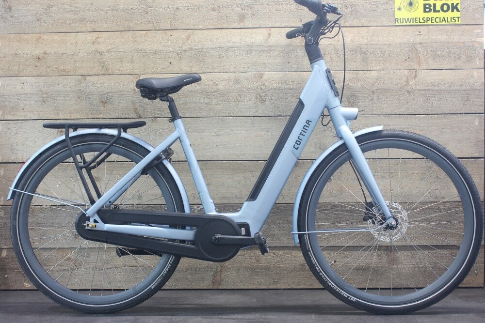 Cortina E-Nite DB7 Sportdrive middenmotor Metal Blue Matte, Fietsen en Brommers, Fietsen | Dames | Damesfietsen, Niet ingevuld