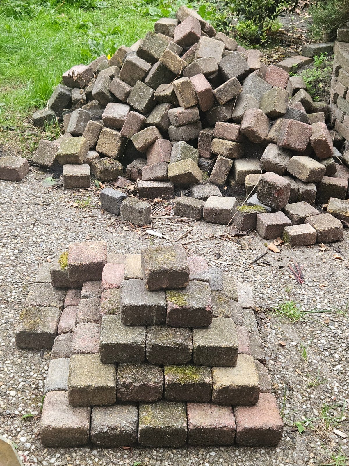 Gratis klinkertjes, ca. 200 stuks (10x10x5,8 cm), Tuin en Terras, Ophalen