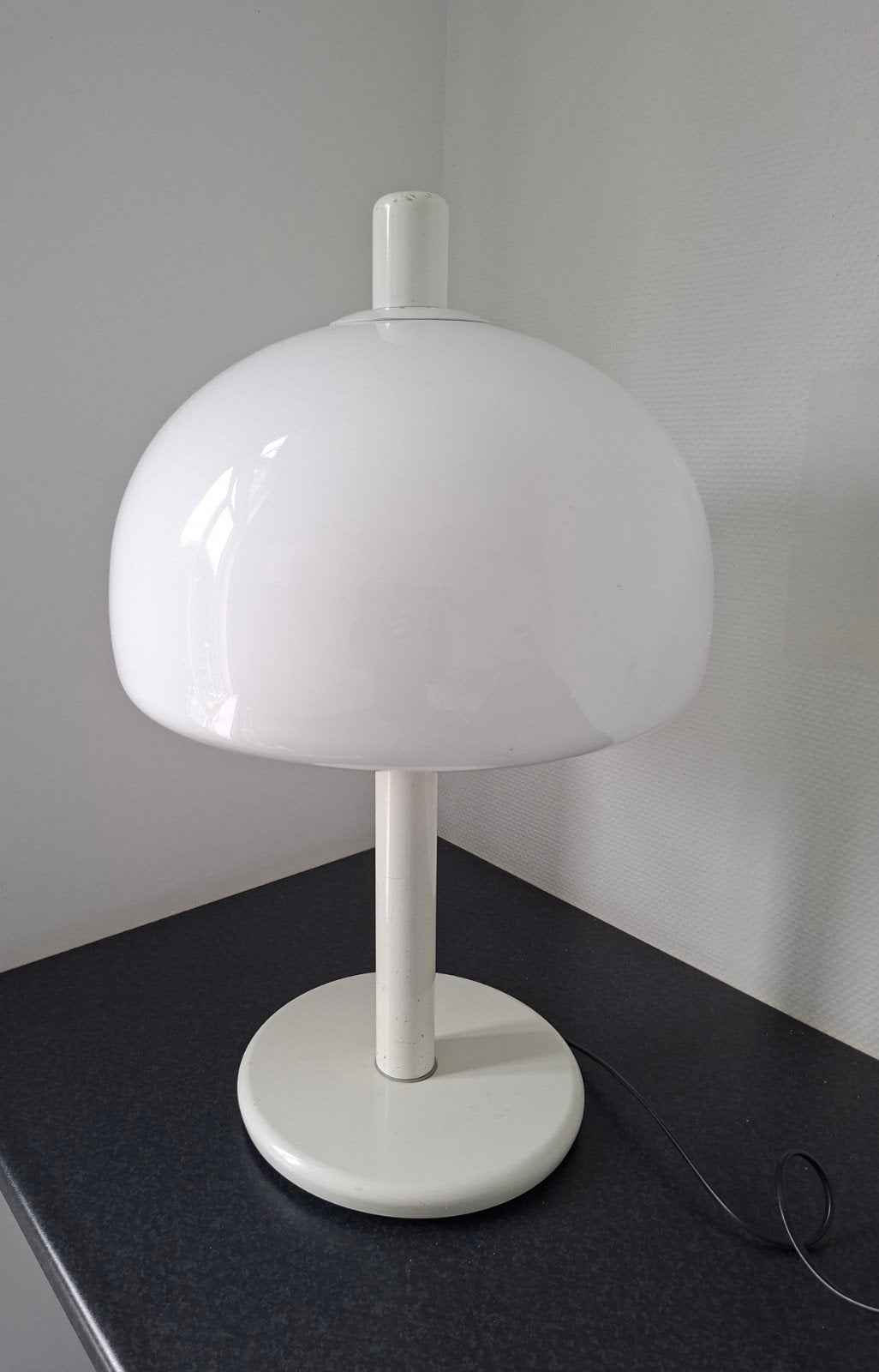 Vintage XL mushroom tafellamp Dijkstra design, Ophalen, Design