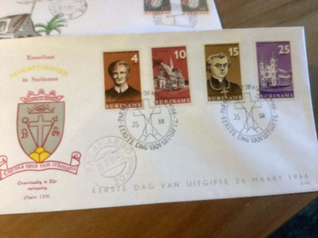 No3553 Suriname E45 anders Nederland jaargangen fdc 1963, Verzenden, Onbeschreven, Rest van de wereld