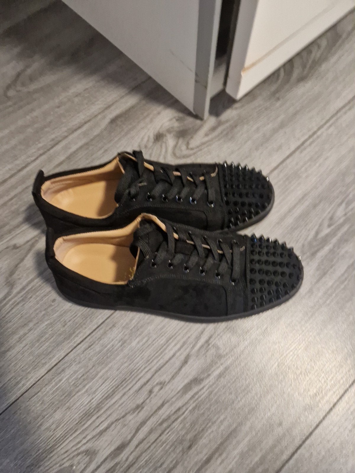 Nieuwe Christian Louboutin sneakers maat 43, Christian Louboutin, Zwart, Nieuw, Ophalen of Verzenden