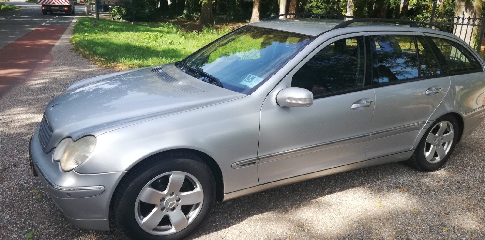 Mercedes C KLASSE  AUT LPG KOMPR 2004 APK JULI 2027, Auto's, Automaat, 1796 cc, Origineel Nederlands, Particulier