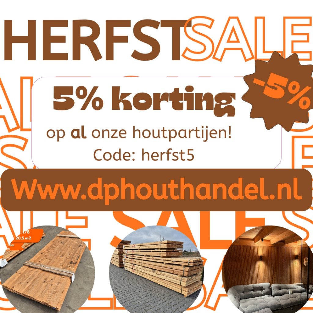 ACTIE | Hout partijen | Planken | Vlonderplanken | Rabat |**, Ophalen of Verzenden, Nieuw, 250 cm of meer, Planken