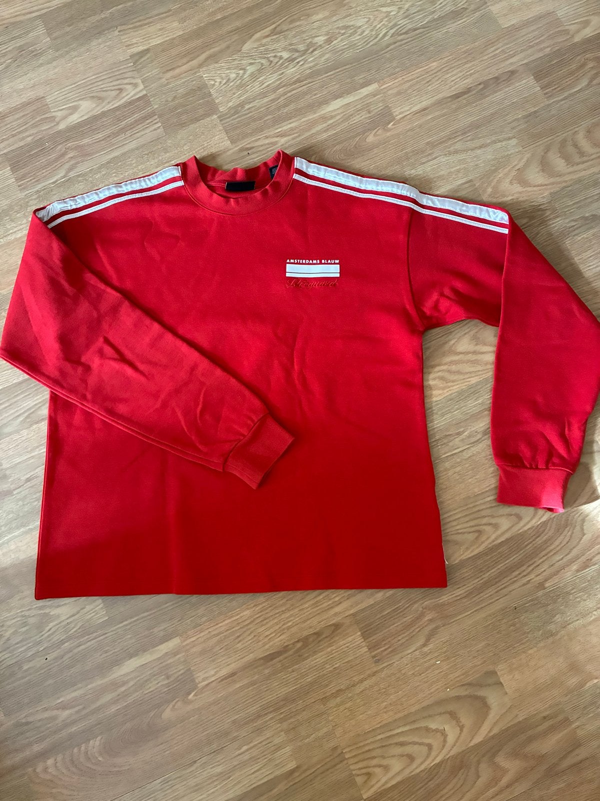 Scotch & Soda Amsterdams Blauw Lifeguard sweater rood S, Ophalen of Verzenden, Zo goed als nieuw, Maat 36 (S), Rood