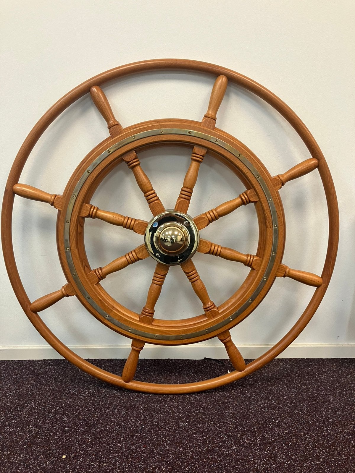 Stazo stuurwiel type 12 beroepsvaart 100cm, Ophalen, Zo goed als nieuw