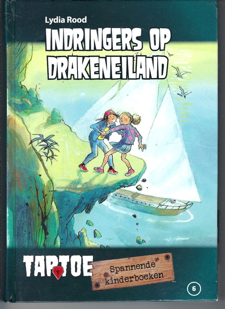Lydia Rood - Indringers op drakeneiland, Fictie algemeen, Ophalen of Verzenden, Lydia Rood, Zo goed als nieuw