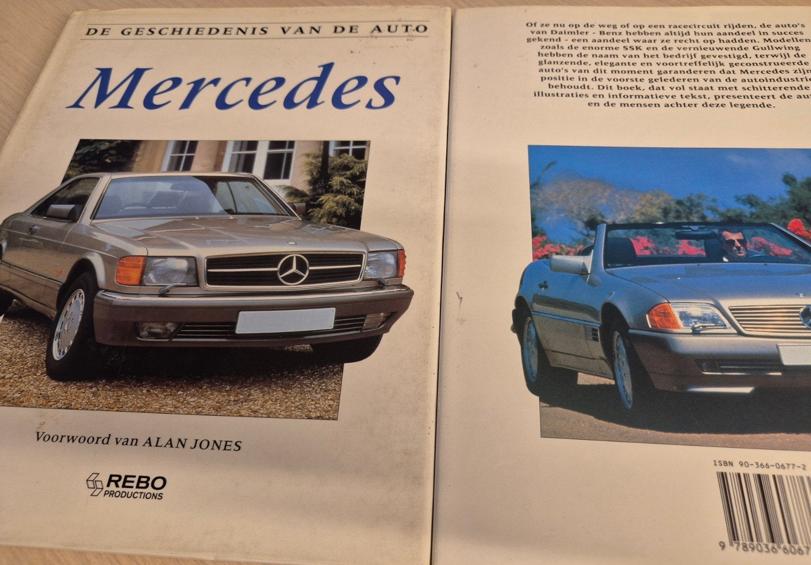 boek Nederlands Mercedes historie izgst 500SEC 300SL VLEUGEL, Ophalen of Verzenden, Zo goed als nieuw, Mercedes