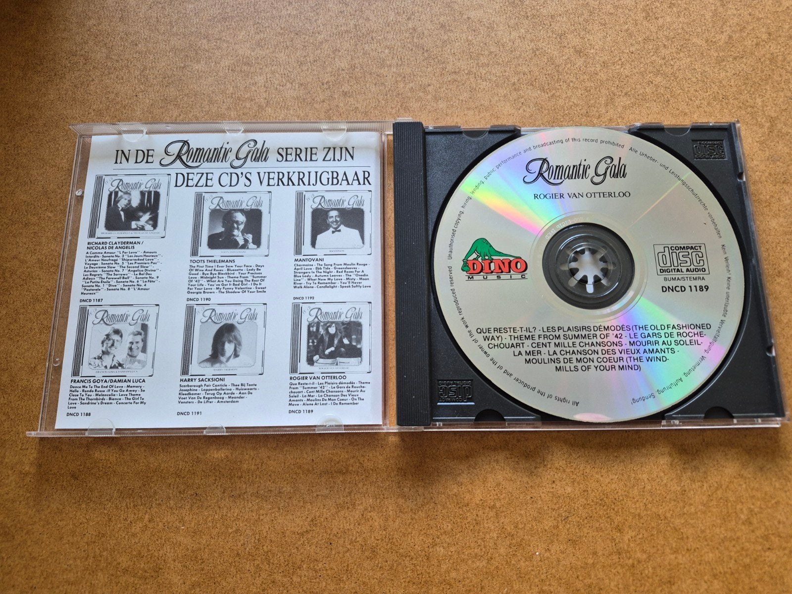 Cd Rogier van Otterloo, Romantic Gala /The French Collection, Ophalen of Verzenden, Zo goed als nieuw
