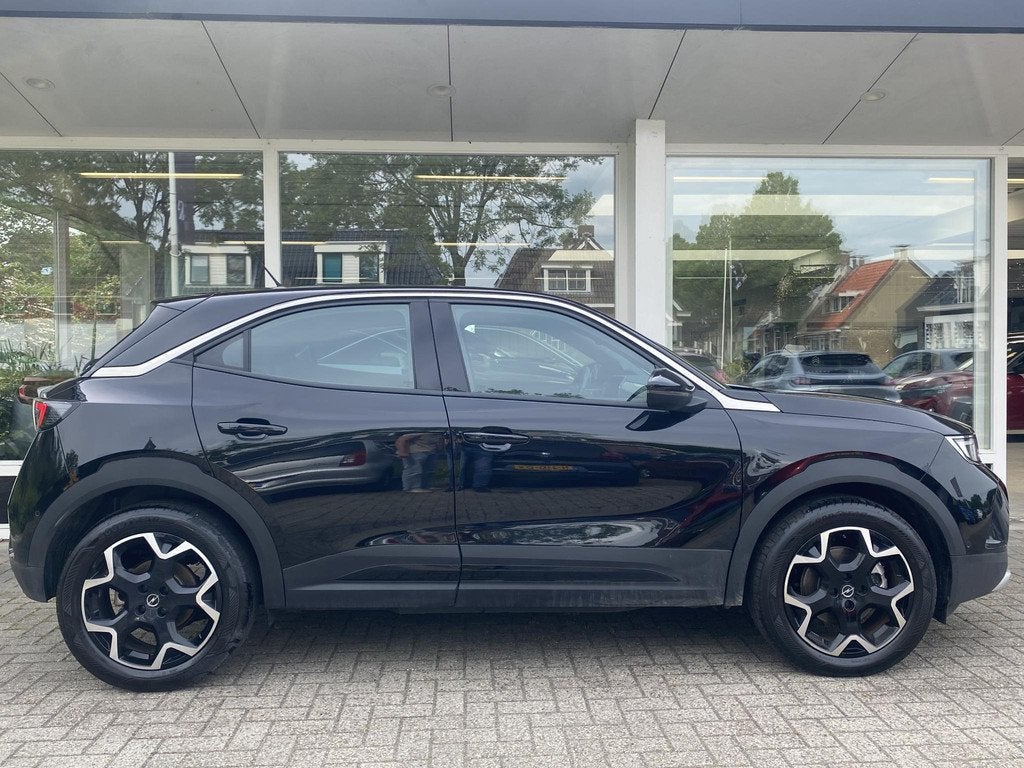 Opel Mokka-e Ultimate 50-kWh 11kw bl. | Climate & Cruise Con, Auto's, Opel, 136 pk, Gebruikt, Zwart, Mokka-e