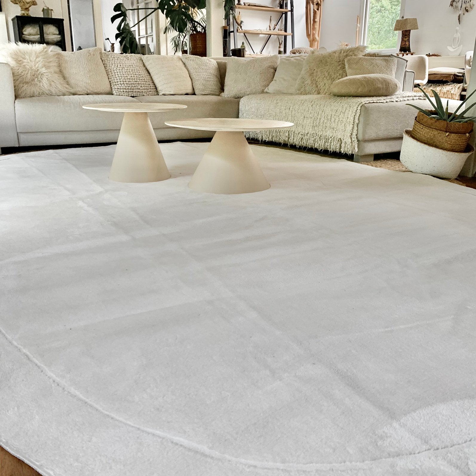 MINDER DUUR!! - soft ovaal xl vloerkleed - fotoshoot, Huis en Inrichting, Stoffering | Tapijten en Kleden, Ophalen, 200 cm of meer