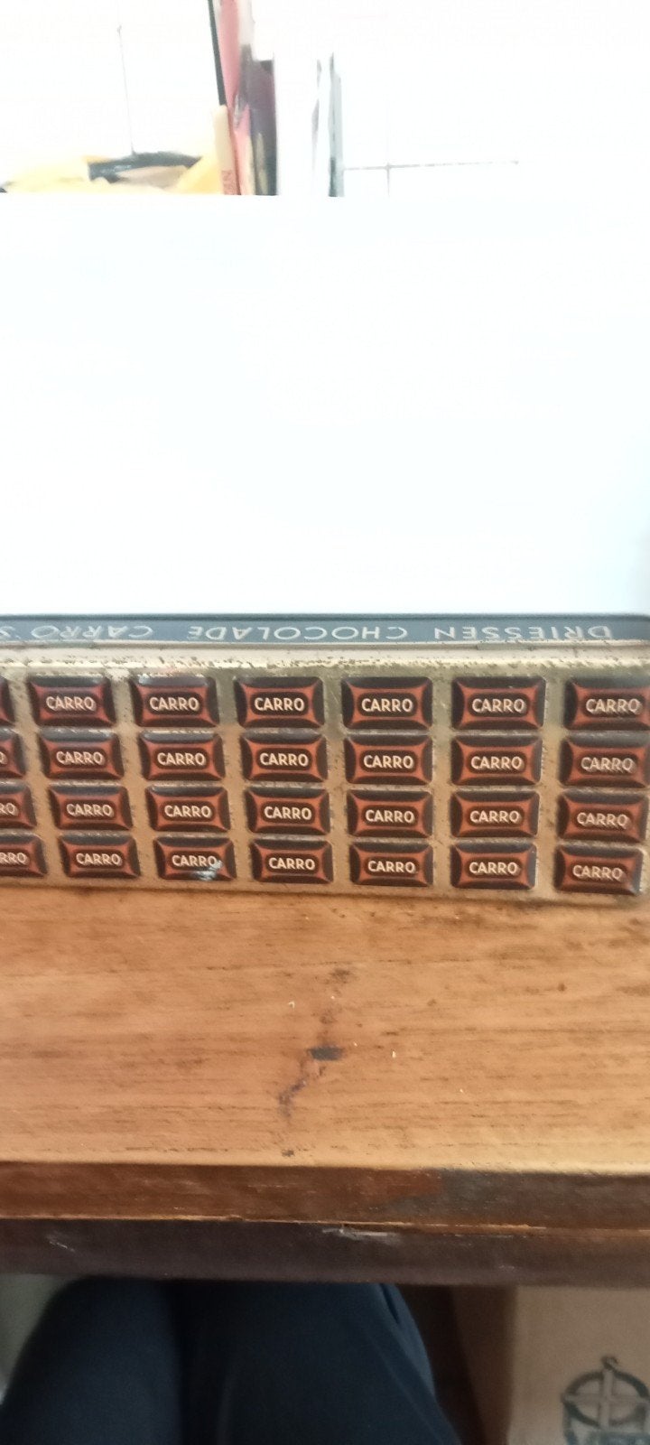 Vintage Driessen Chocolade Carro Blik, Verzamelen, Blikken, Ophalen of Verzenden, Gebruikt, Overige, Overige merken