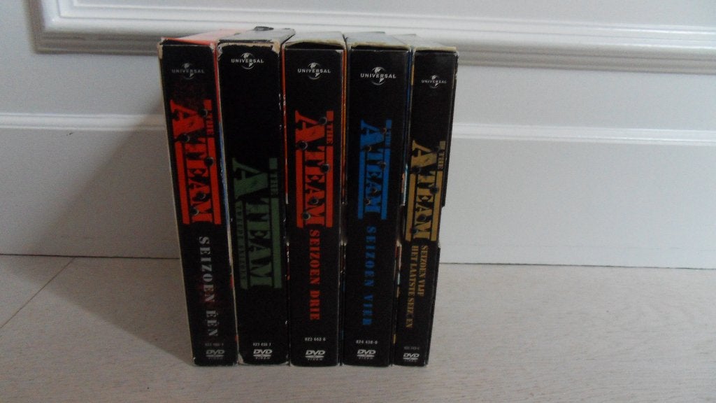 6x DVD : The A Team : Seizoen 1 t/m 5 : complete serie, Cd's en Dvd's, Alle leeftijden, Nederlands, Ophalen of Verzenden, Actie en Avontuur