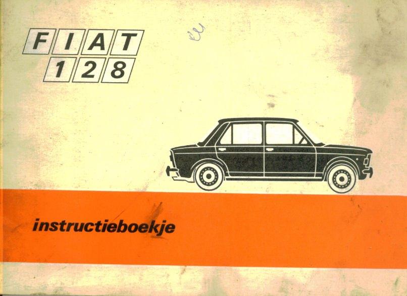 Handleiding Fiat 128   1970, Ophalen of Verzenden