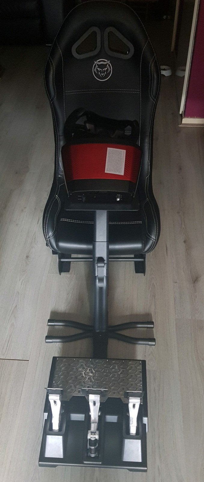 simracing set, Ophalen, Zo goed als nieuw