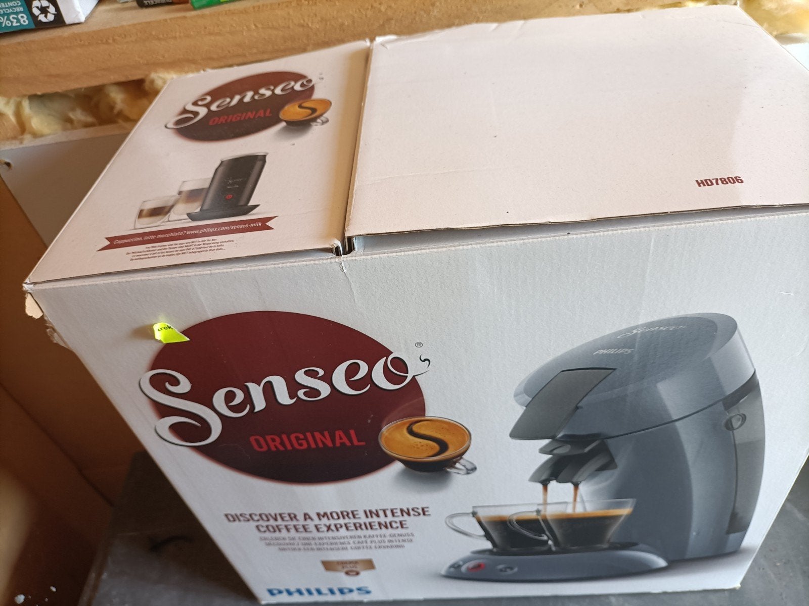Senseo koffiezetapparaat - Gebruikt maar perfect werkend, Ophalen of Verzenden, Gebruikt, Koffiemachine, Koffiepads en cups