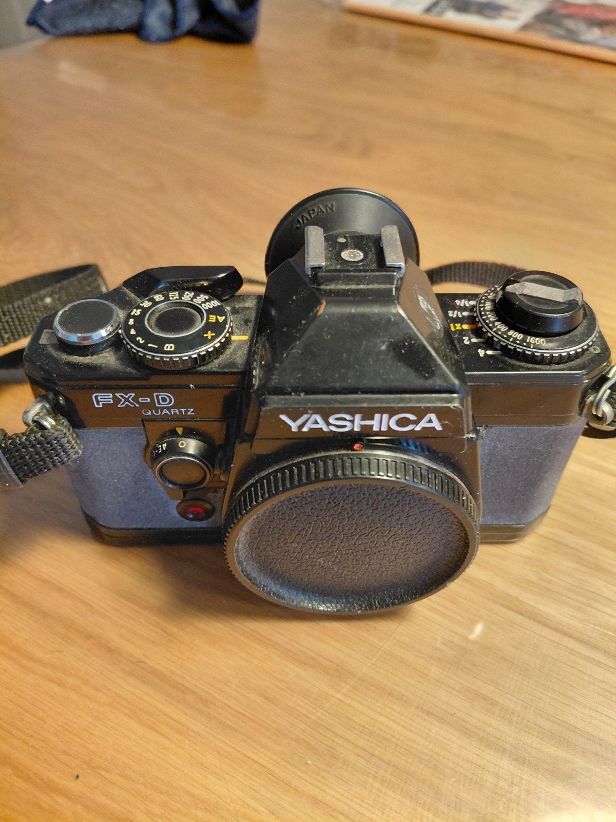 Yashica spiegelreflexcamera FX-D Quartz, Ophalen, Gebruikt, Spiegelreflex, Overige Merken