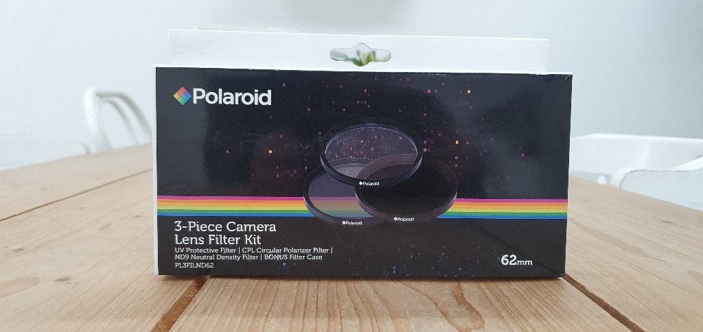 Polaroid Lens filter kit - 62mm CPL , ND & UV filter + Etui, 60 tot 70 mm, Overige typen, Nieuw, Ophalen of Verzenden