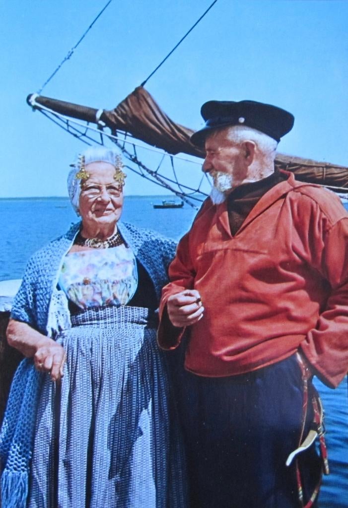 Zeeuwse schipper en zijn vrouw in klederdracht - nieuw, Verzenden, 1980 tot heden, Ongelopen, Klederdracht