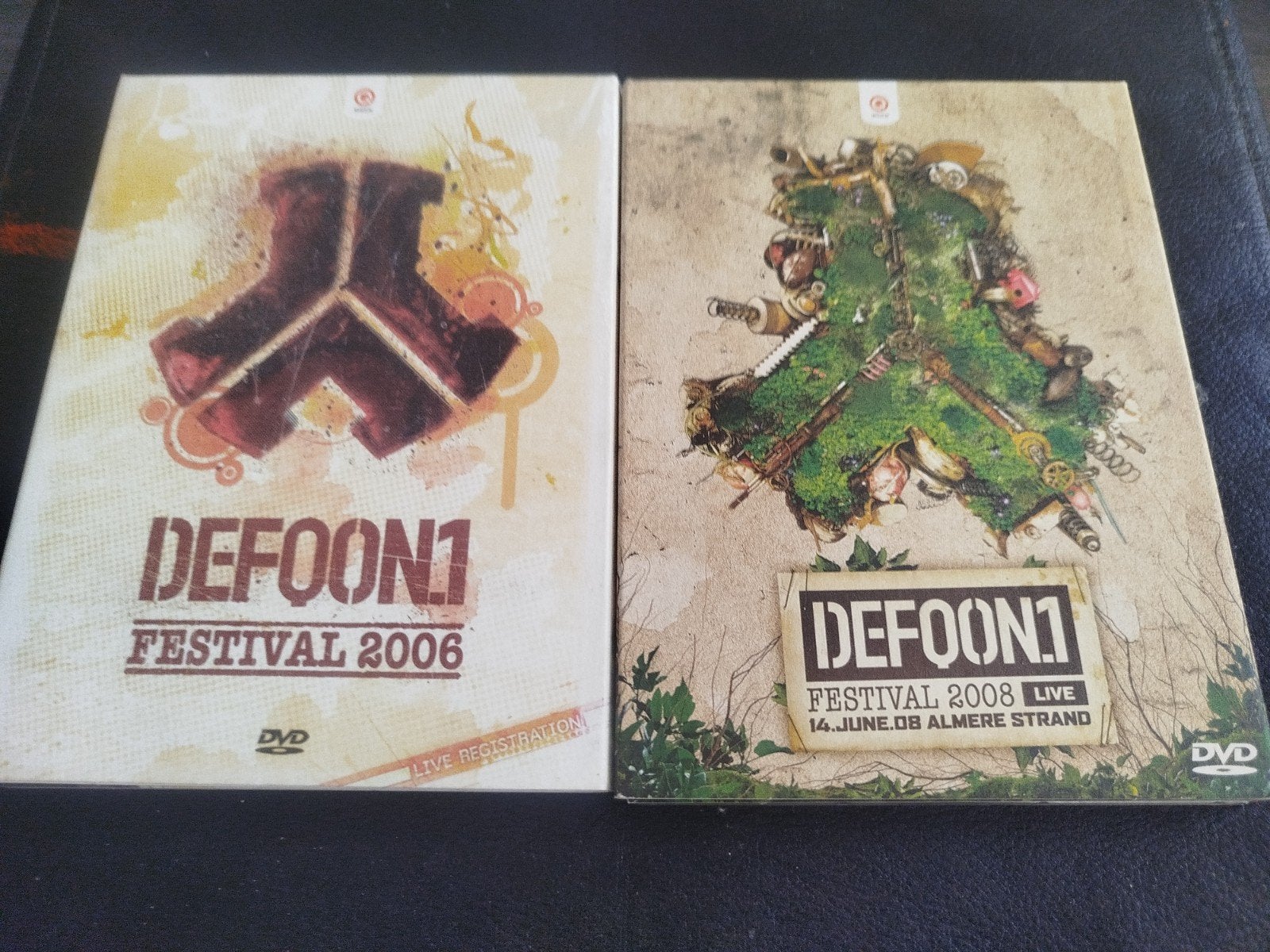 DEFQON 1 FESTIVAL 2006&2008 CD DVD, Inclusief doosje, Hardcore, Ophalen of Verzenden, Zo goed als nieuw