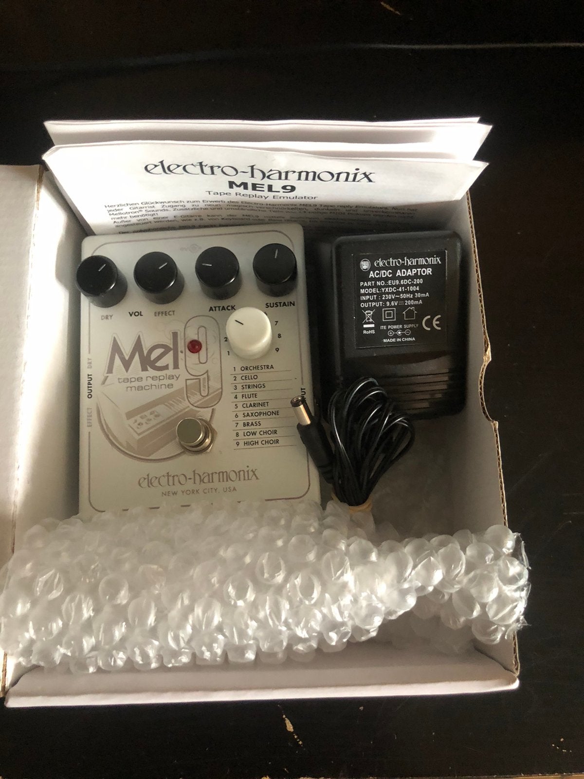 Electro Harmonix Mel 9, Ophalen of Verzenden, Zo goed als nieuw, Multi-effect