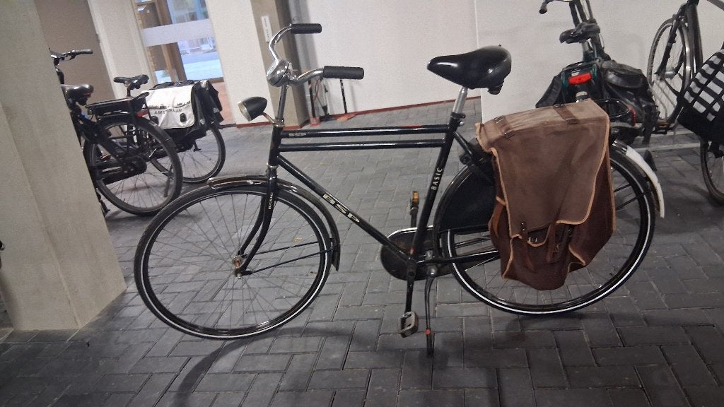 Foto 3 van BSP Basic herenfiets - Zwart,