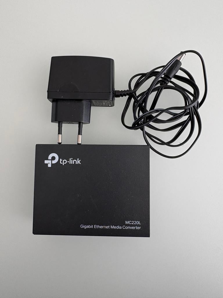 TP-Link Gigabit Ethernet Media Converter MC220L, Ophalen of Verzenden, Gebruikt