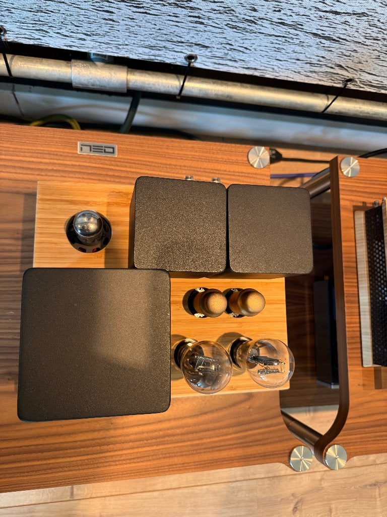 DHT Rob versterker set voor & eind 245 buis, Versterker, Info@audiohaven.nl, Ophalen of Verzenden, 6827BA
