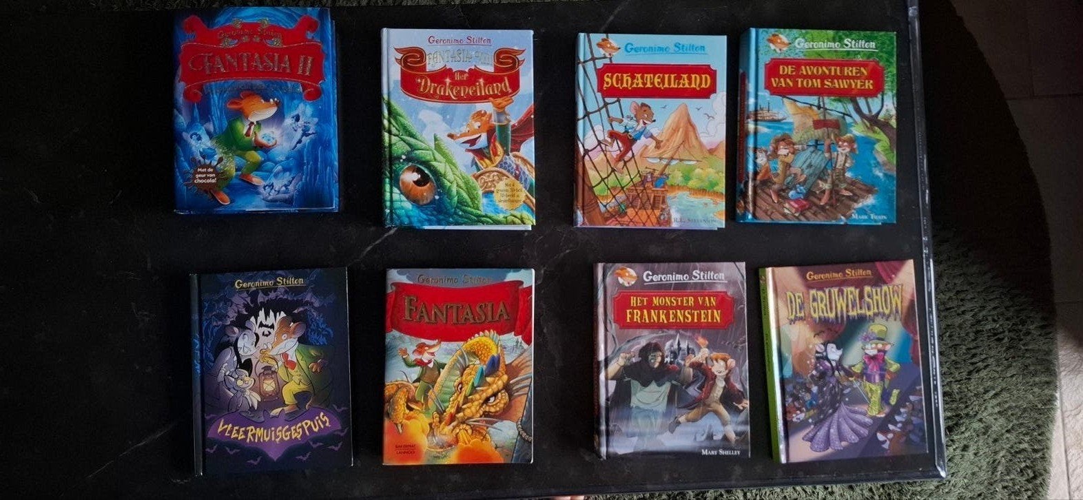 Geronimo Stilton boeken, Ophalen, Zo goed als nieuw