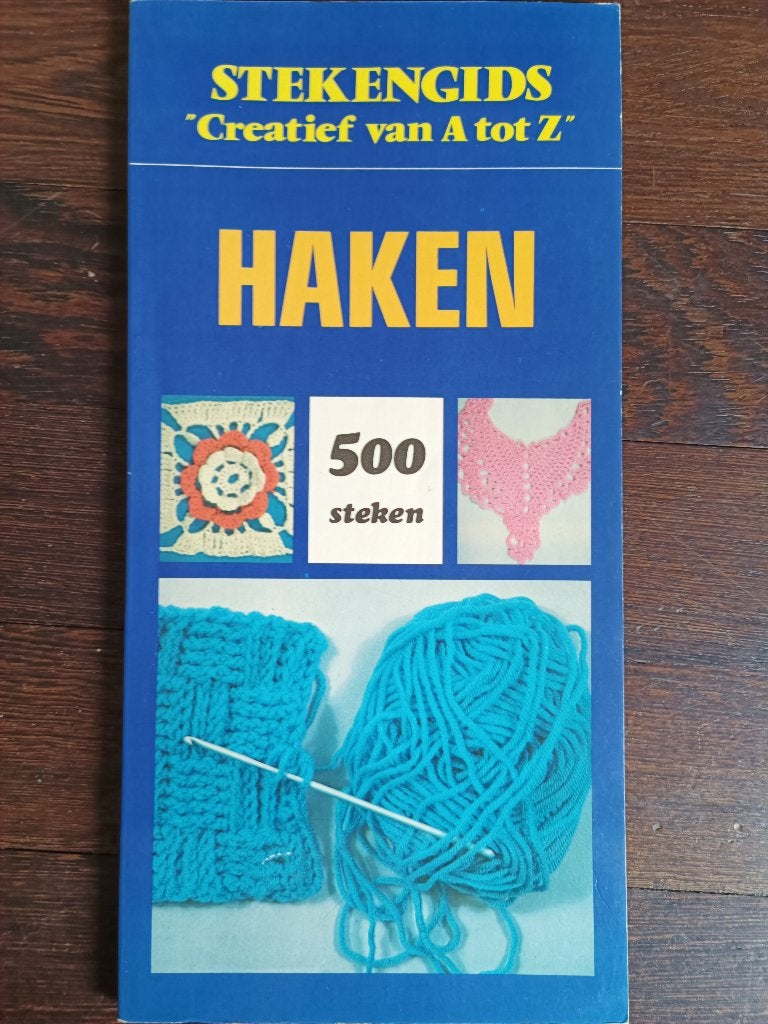 Stekengids haken creatief van A tot Z overzicht haaksteken, Ophalen of Verzenden, Zo goed als nieuw, Breien en Haken