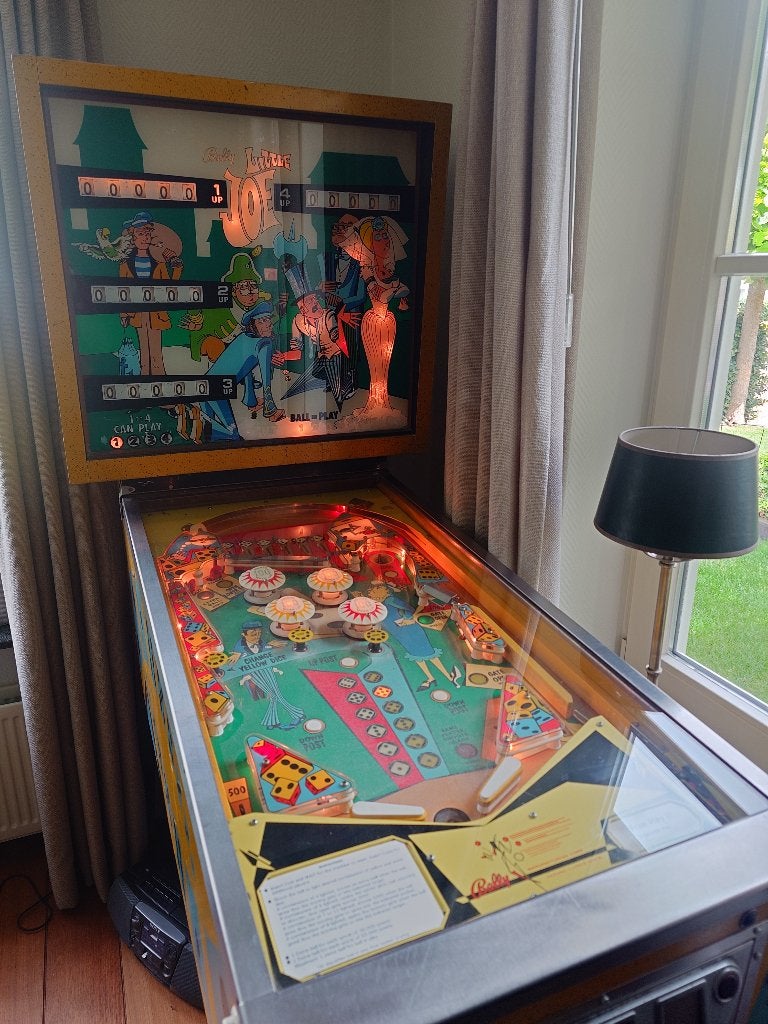 Flipperkast Little Joe (Bally 1972) --- WERKT GOED!, Ophalen, Gebruikt, Mechanisch, Bally