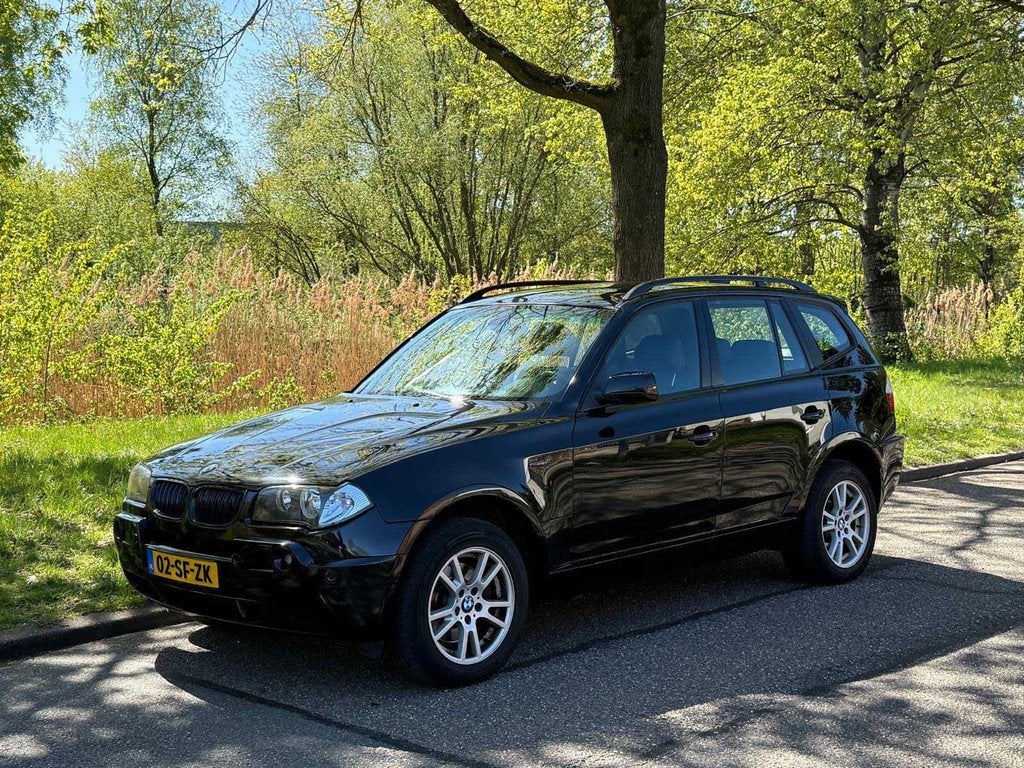 2004 BMW X3 automaat 2.5i Executive Personenauto, Auto's, Automaat, Zwart, Bedrijf, Vierwielaandrijving