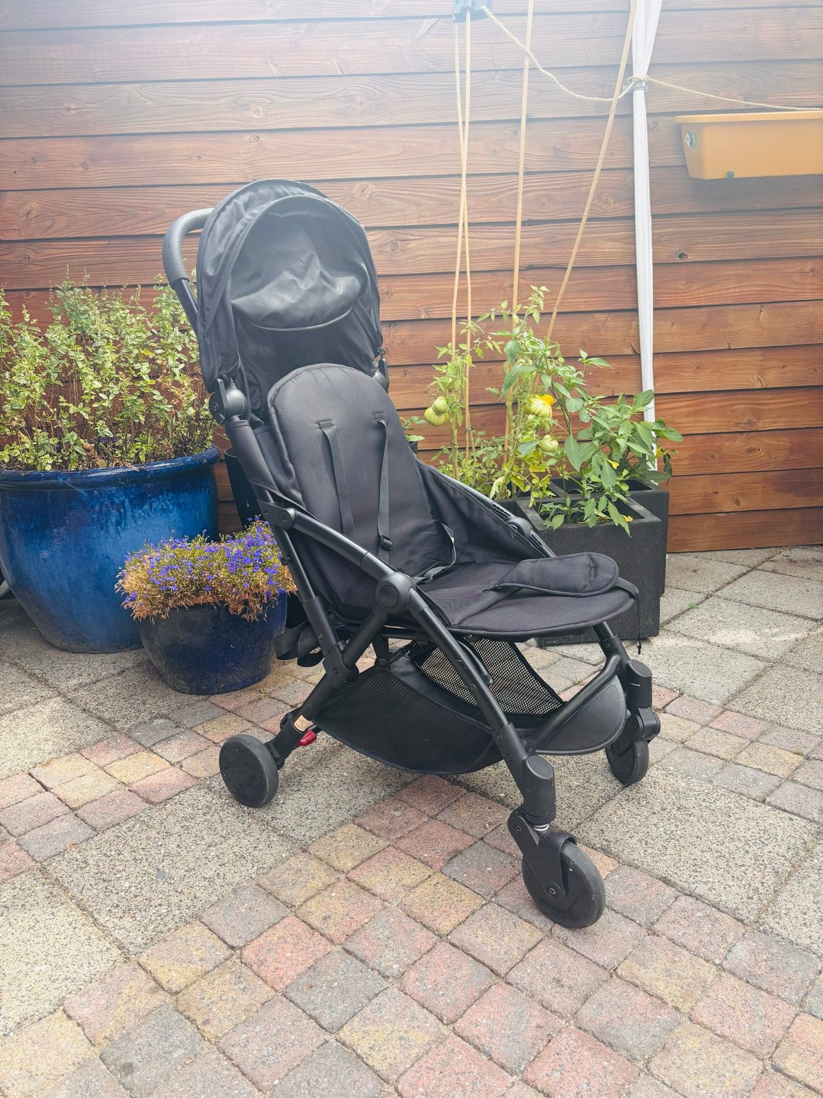 Cabino Buggy Zwart – Compact & Makkelijk Inklapbaar, Ophalen, Gebruikt, Overige merken