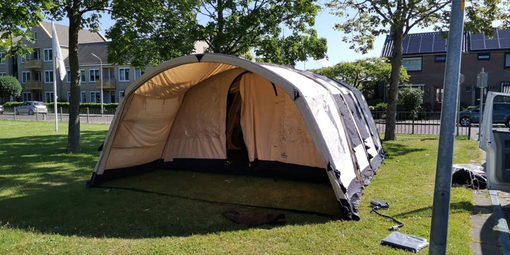Obelink Miami 6 Easy Air opblaasbare tunneltent, Caravans en Kamperen, Ophalen