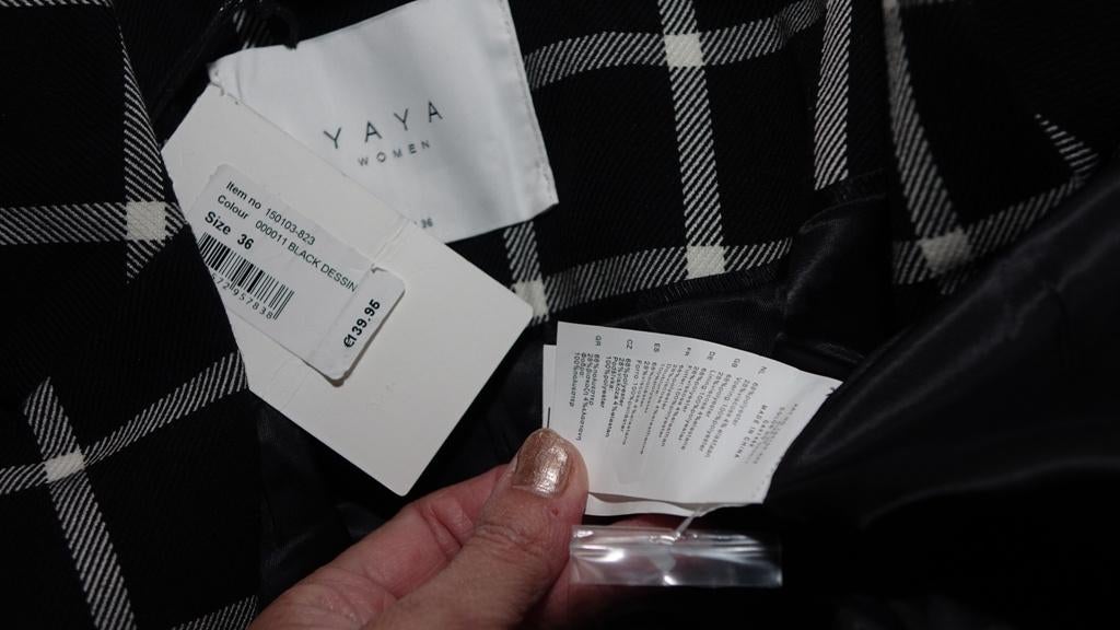 nieuw YAYA jasje zwart wit, Overige kleuren, Verzenden, Nieuw, Yaya