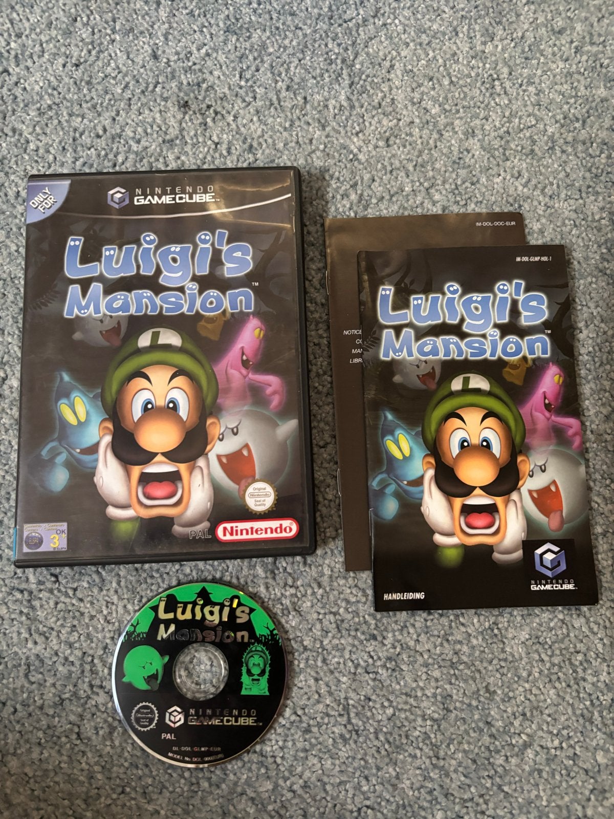 Luigi's Mansion Nintendo GameCube - Zo goed als nieuw, Spelcomputers en Games, Games | Nintendo GameCube, 1 speler, _, _, Ophalen of Verzenden