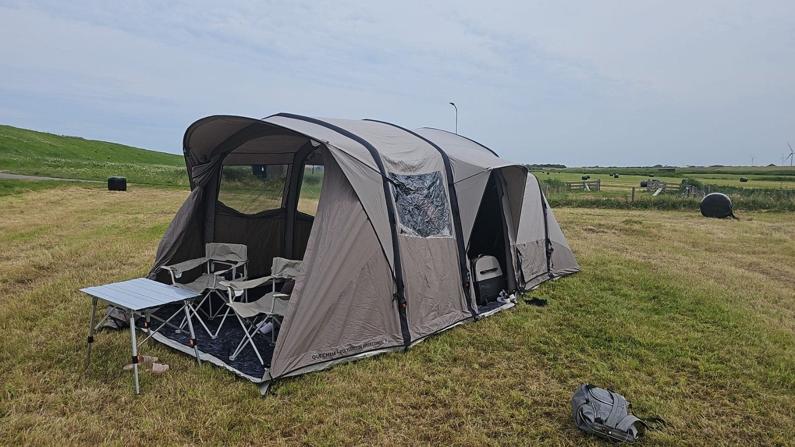 Opblaasbare tent 6 persoons, Ophalen of Verzenden, Tot en met 4