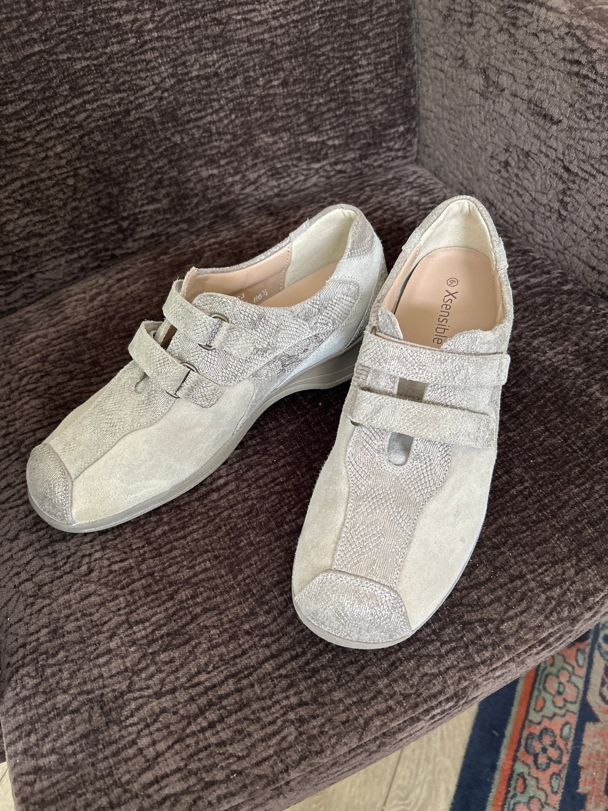 Xsensible Lucia sneakers/instappers maat 40, Kleding | Dames, Schoenen, Beige, Ophalen of Verzenden, Sneakers of Gympen, Zo goed als nieuw