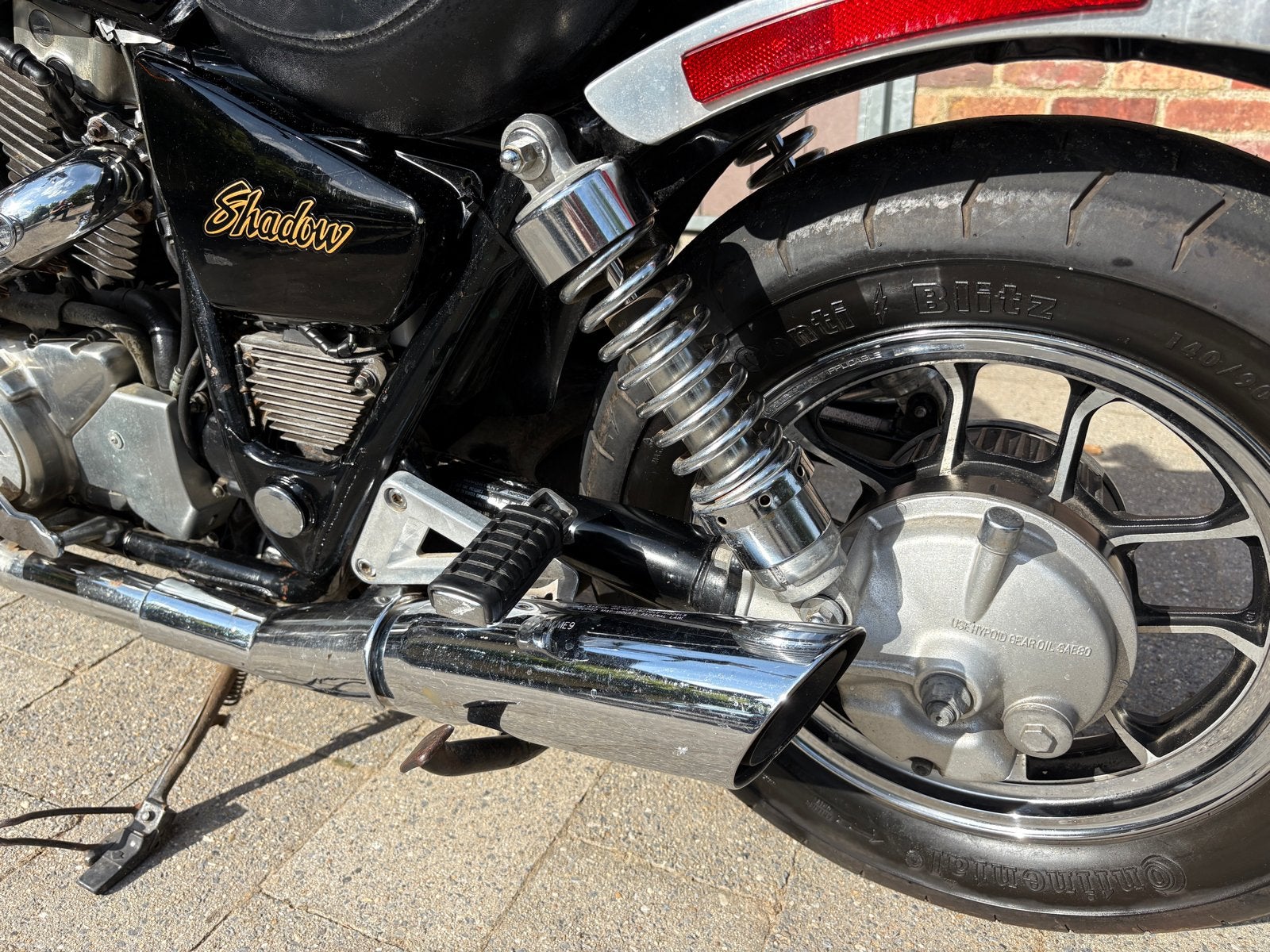Honda Shadow VT700C Chopper - Klassieke stijl, krachtige V-t, 700 cc, Cardan-aandrijving, 2 cilinders, Gebruikt