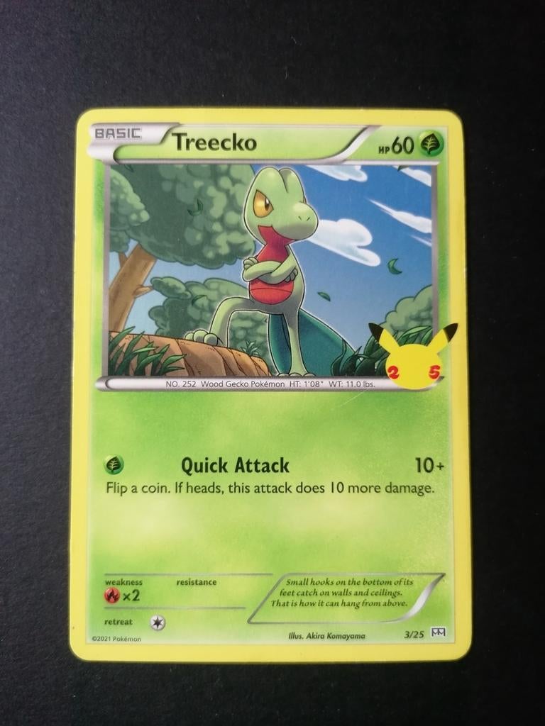 Treecko - McDonald's Collection 25th Anniversary 3/25 - PKMN, Ophalen of Verzenden, Zo goed als nieuw
