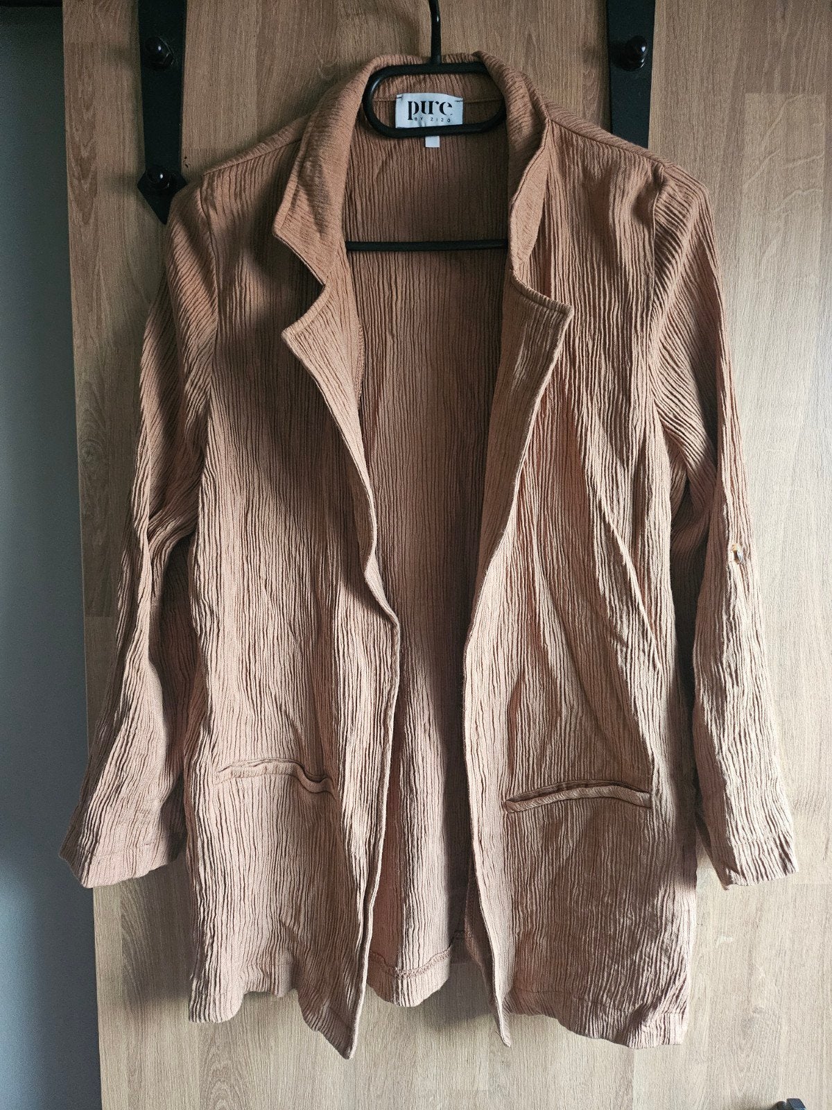 Pure by Zizo blazer maat 36, Bruin, Ophalen of Verzenden, Zo goed als nieuw, Maat 36 (S)