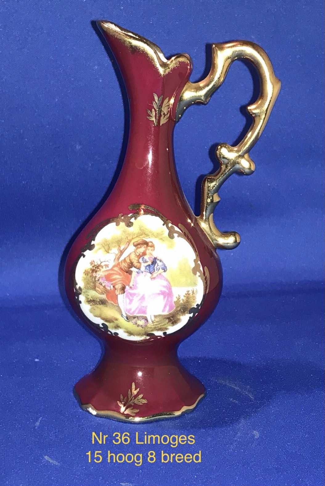 Limoges Porseleinen Kannetje, Ophalen of Verzenden, Zo goed als nieuw, Porselein