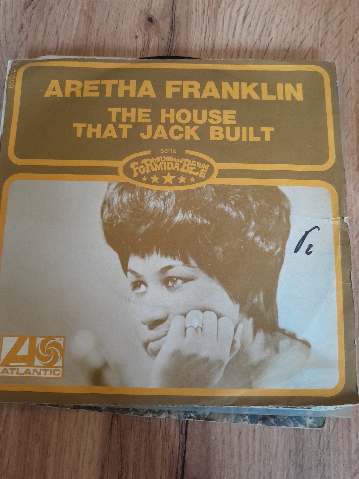 Aretha franklin 7inch the house that jack built, Ophalen of Verzenden, Zo goed als nieuw, Pop