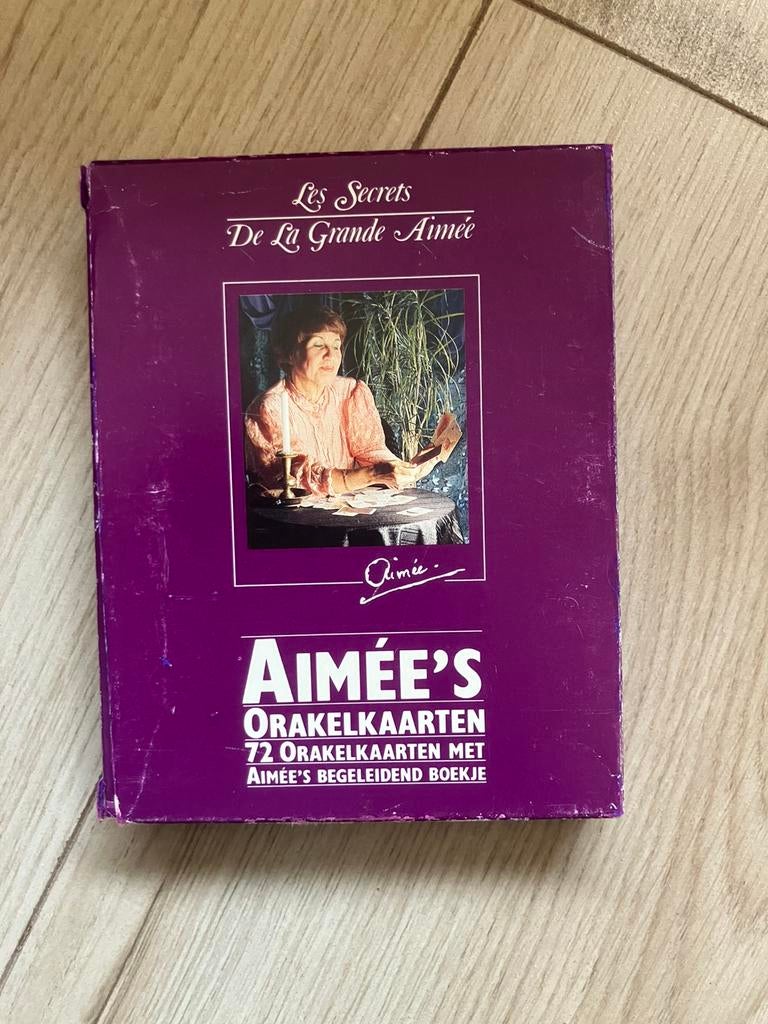 Aimee’s Orakelkaarten - vintage set 1992, Boeken, Ophalen of Verzenden, Zo goed als nieuw, Tarot of Kaarten leggen, Overige typen