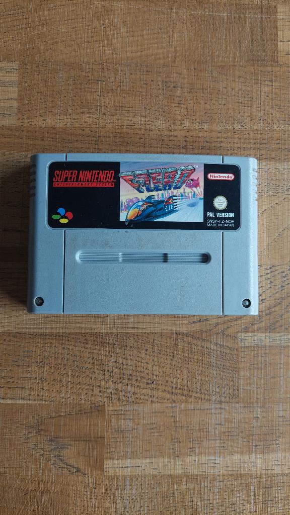 F-ZERO SNES, Ophalen, 1 speler, Racen en Vliegen, Zo goed als nieuw